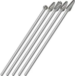 Sworker Long Carbide Burr Set 1/4" 1/4X6.2"SHANK,5PCS, Silver Grey. Fixed Price $24.98.