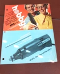 **original Instructions** 1977 Montgomery Ward Powr Kraft Rotary Tool TDR-9235A. Fixed Price $8.00.
