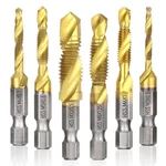 Valkynos Drill Set 6 Pack Titanium Plated Combination Bits M3 M4. Fixed Price $17.98.
