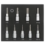 Rowiz 9 Pcs 3/8 Inch Drive Hex Bit Sockets Set, Allen Key One Size. Fixed Price $22.47.