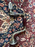 Vintage Stanley 02-945B Hand Ratcheting Reversible Bit Brace Drill. Fixed Price $25.00.
