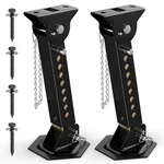 Telescoping Rv Camper Accessories - 2 Pack Trailer Stabilizer Jacks, Black. Fixed Price $62.90.