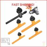 Worldity 5 Sizes Drill Chuck Key Wrench, High Hardness Carbon Steel Replacement. Fixed Price $13.28.