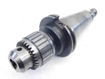 Jacobs 16N 3JT Ball Bearing Super Drill Chuck 1/8 - 5/8" Cap W/ CAT50 Holder. Fixed Price $89.99.