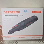 Depstech DC08 Cordless Rotary Tool 8V Variable Speed 5000-30000RPM 3.2MM Collet. Fixed Price $24.99.