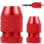 Adjustable Aluminum Drill Bit Depth Stop Collar Set For Woodworking & Hand To.... Fixed Price $25.93.