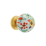 Drawer Knobs - Countryside Boho Ceramic Dresser Pull Handle Kitchen Cabinets .... Fixed Price $19.72.