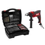 Skil 7.5 Amp 1/2-IN Corded Hammer Drill With 100PCS Bit Set Variable. Fixed Price $165.50.