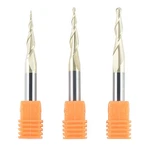 Spetool 3PCS Carbide Ball Nose Router Bit Cnc End Mill 1/16 1/32 1/64 Cutting.... Fixed Price $93.69.