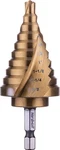 Nordwolf Hss Titanium Sae Step Drill Bit, Spiral Groove Double Flute Unibit W.... Fixed Price $30.69.