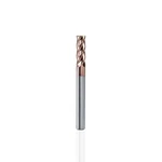 Nz 4F 1/4" Square End With Tisin Coating, Milling Cutter HRC55 For Machi.... Fixed Price $47.40.