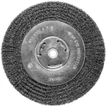 76868 Bench Grinder Wire Wheel, Inch, Wide Face, Heat-treated Steel. Fixed Price $40.77.