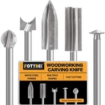 Wood Carving Drill Bits Set Compatible With Dremel Rotary Tool 5 Different En.... Fixed Price $20.29.