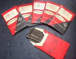 (72) Vintage Cleveland Twist Hs High Helix Drills Tanged Nitrided #252916-1 New. Fixed Price $27.00.