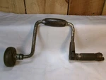 Antique Ps & Peck Stow Wilcox Ratcheting Brace Bit Drill NO.1002. Fixed Price $13.99.