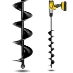 Sorangeun 3" X 24" Garden Auger Drill Bit For Planting And Post Hole Black. Fixed Price $38.90.