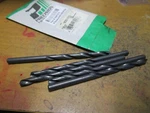 Precision Twist Drill 5999074 R18B Heavy Duty Jobber Length Bits Qty. Fixed Price $15.00.