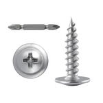 Wensilon 300 PCS8 3/4 Phillips Truss Head Wood Screws Stainless Steel 410 Qui.... Fixed Price $21.62.