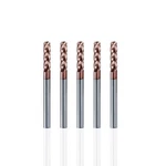 Nz 4 Flute 1/8" Ball Nose End With Tisin Coating, Milling Cutter HRC55 F.... Fixed Price $44.25.