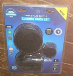 Diamond Shine 3PC Hard Bristle Cleaning Brush Set -for Rough Surfaces-. Fixed Price $14.99.