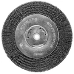 76868 Bench Grinder Wire Wheel, Inch, Wide Face, Heat-treated Steel. Fixed Price $30.40.