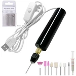 Electric Resin DRILL,3-JAW Clamp Hand With 9PCS Twist Bits Sand D.... Fixed Price $24.91.
