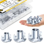 180PCS 1/420 5/1618 3/816 Tnut Assortment Kit, Pronged Blind Zincpl.... Fixed Price $33.92.