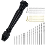 Mlife Pin Vise Hand Set With 20 Pcs Mini & Twist Bits (0..... Fixed Price $8.73.