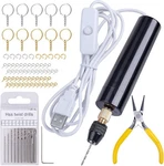 Lets Resin Electric Mini Drill Kit 74PCS Jewelry Tool Set. Fixed Price $35.08.