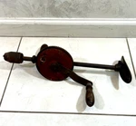 Vintage Fulton Breast Drill Manual Hand Crank 2 Speed Patent No 1770884 Usa. Fixed Price $19.95.