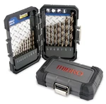 Mibro 492470 Cobalt Metal Master Drill Bit Set, 1/6IN. To 3/8IN., 17 Pieces. Fixed Price $65.48.