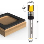 3/8" Flush Trim Template Router Bit - 1/4" Shank Yonico 14062Q. Fixed Price $10.95.