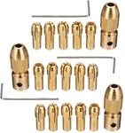 Mesee 3 Sets Small Brass Drill Chuck, Mini Electric Bit Collet Micro Tw.... Fixed Price $14.99.