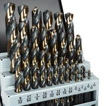 Metal Drill Set, Yougfin 29PCS High Speed Steel With Black And Go. Fixed Price $75.66.