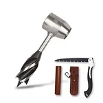 Bushcraft Gear Hand Auger Drill,survival Tools With Folding Saw Bit. Fixed Price $38.56.