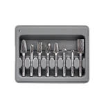 Maodwin Carbide Burr Set 1/4 Shank 8PCS Tungsten Rotary Files Kit With. Fixed Price $81.66.